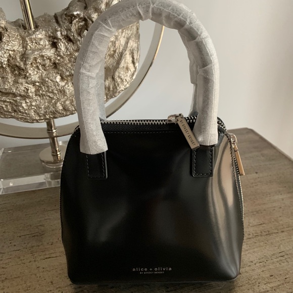ALICE + OLIVIA JACKIE STACE FACE MINI SATCHEL - Picture 6 of 10